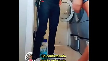 Ele nn perdoou sua irmã presa na máquina de lavar roupas