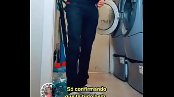 Ele nn perdoou sua irmã presa na máquina de lavar roupas