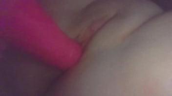 Tight teen fucks herself