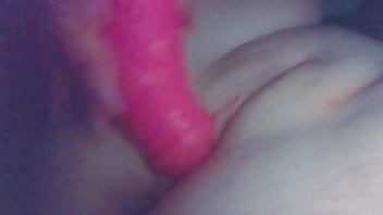 Tight teen fucks herself