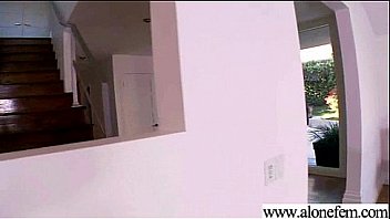 Sexy amateur teen girl masturbating with sex toys vid 29