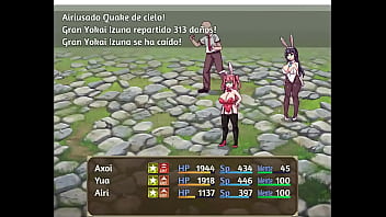 The great follando con la yokai de enormes tetas