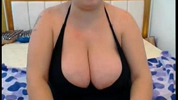 Pregnant woman with huge tits