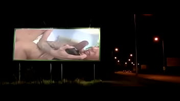 Pirate screening billboard