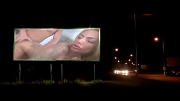 Pirate screening billboard