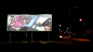 Pirate screening billboard