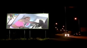 Pirate screening billboard