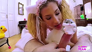 Sniff sniffing cock fetish pet girl sub submissive waking up master