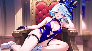 Furina sentando forte no pau petite novinha anal bdsm asmr hentai ai generated