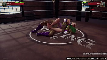 Jennifer vs linn nf3d female kinky femdom combat
