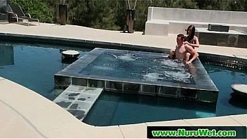 Sexy massage girl nuru massage fuck 07