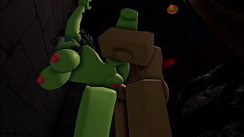 Medieval roblox knight gets seduced by a witch