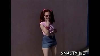 Lewd redhead floosy anissa fuck like a pro