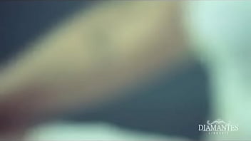 Hottie with big tits showing off her big ass