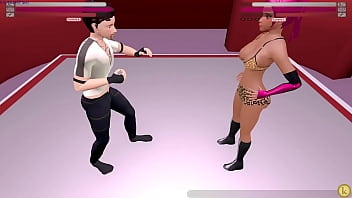 Patty pink vs lordjerle kyfc sexfight strap on sex fight game video match
