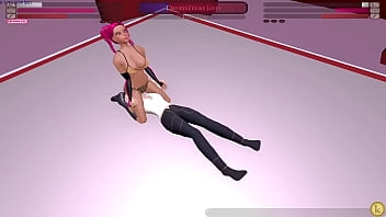 Patty pink vs lordjerle kyfc sexfight strap on sex fight game video match