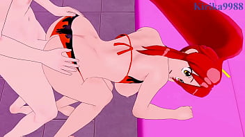 Yoko littner intense sex gurren lagann hentai