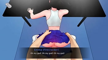 Emma lets the main character fuck her on stream