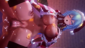 3d hentai iwara having sex with aqua sama in love hotel unity