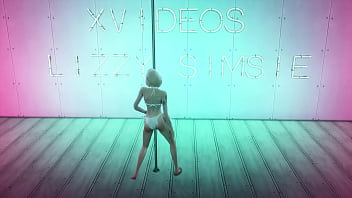 Verification video with stripping pole of the sims 4