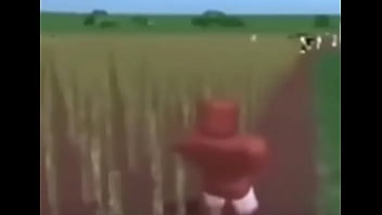 Negão safado na plantação com noventa