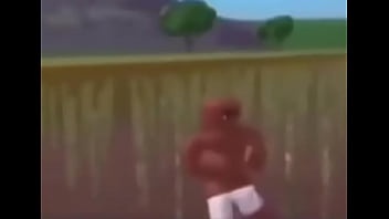 Negão safado na plantação com noventa