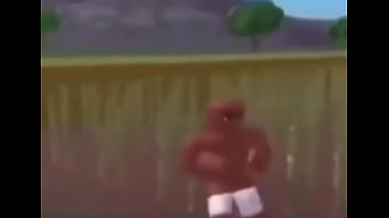 Negão safado na plantação com noventa