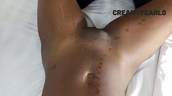 Neighbor couldn’t resist my perfect ass in his room