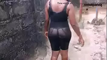 She got a bubble butt