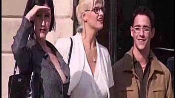 This wild scene is about a group of people who ar