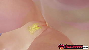 Sexy girl in pool 3d intense cowgirl sex and anal with piledriver pose cum inside tight pussy in honey select 2