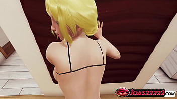 Office slut dolly in fetish hot lingerie tightjob service anal doggystyle and desk fuck cum inside tight pussy a lot of sperm in honey select 2