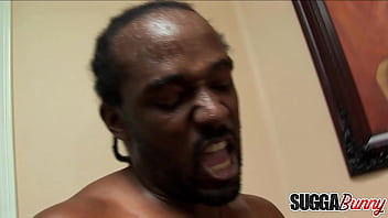 Ebony hottie sin a men gets a good bbc pounding