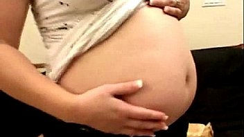 Amateur preggo fucks for some cash