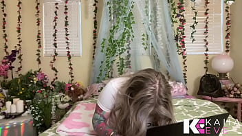 Hot sorority pledge tricked into a body transfer success