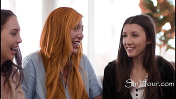 Milf chaperone guides us through love making