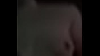 Touching herself inside