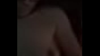 Touching herself inside