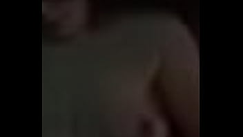 Touching herself inside