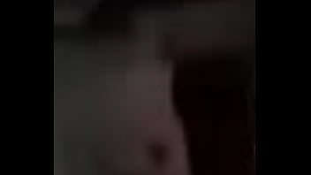 Touching herself inside