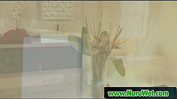 Japanese masseuse gives a full service massage 23