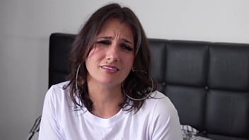 Horny slut pawg gets fucked by two and ends up with her face dripping cum