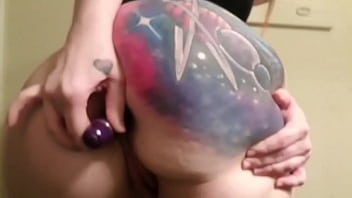 Maddy having fun with her bum