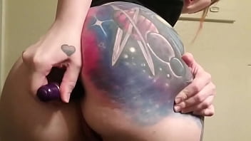 Maddy having fun with her bum