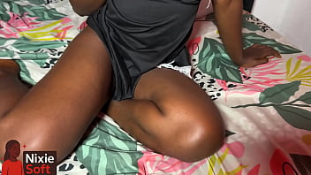 Horny black girl needs a big black dick