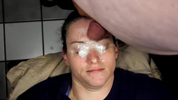 Huge homemade facial blasting right in her eyes fixed sound Huge homemade facial blasting right in her eyes fixed sound