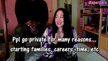 Diaperperv interviewed by husband revealing and honest