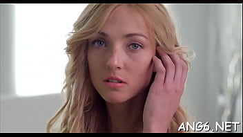 Lever sucking action by magnificent barely legal hottie minerva