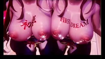 Huge boobs 3d moaning