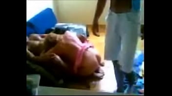 Two guys having fun with fat old bitch